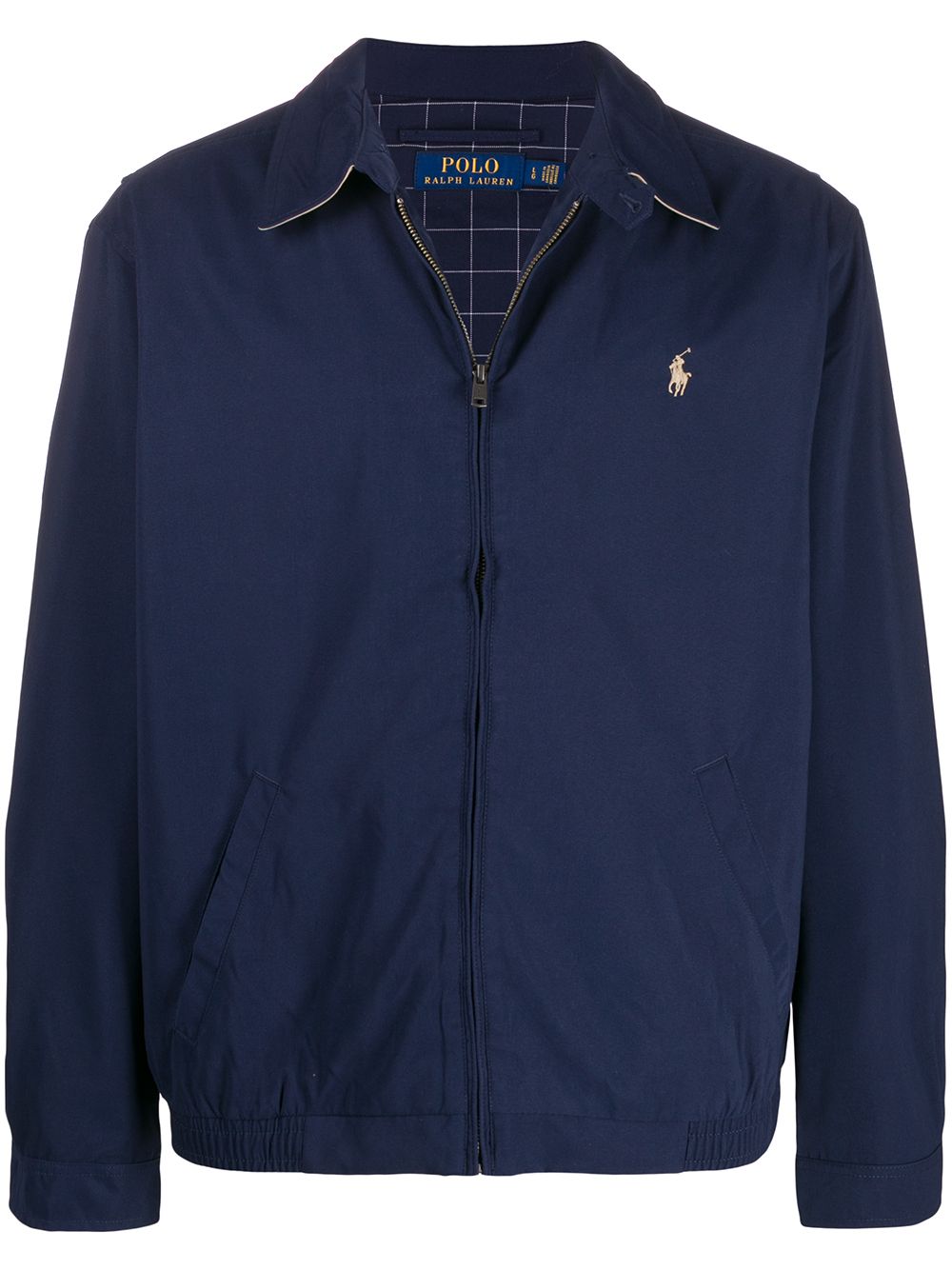 Polo Ralph Lauren Chaqueta con cremallera y logotipo bordado