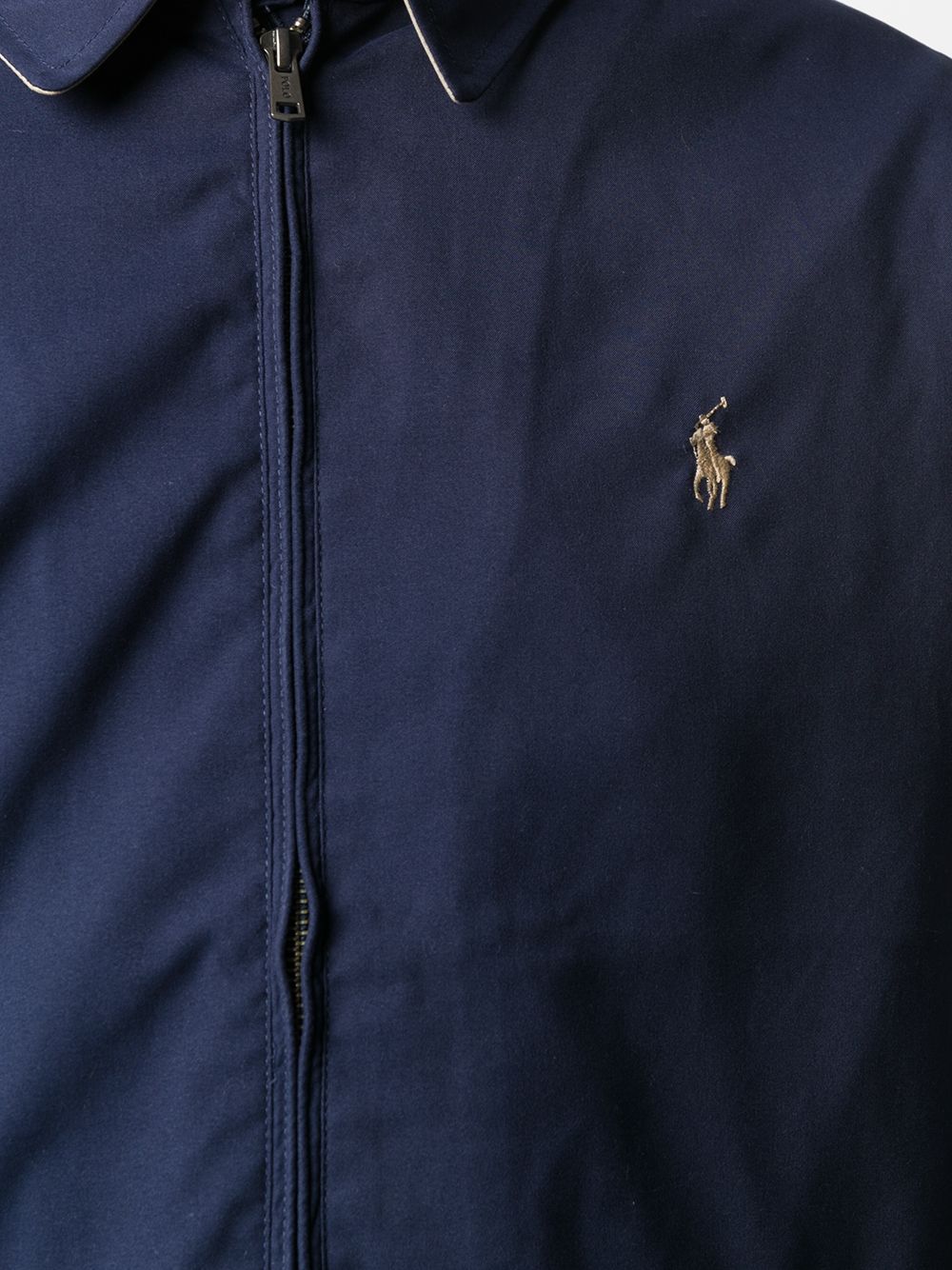 Polo Ralph Lauren Chaqueta con cremallera y logotipo bordado