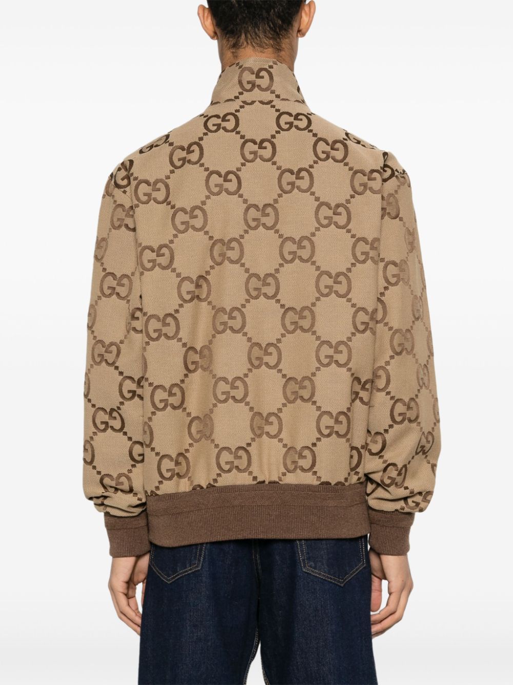 Gucci- Chaqueta de lona Jumbo GG