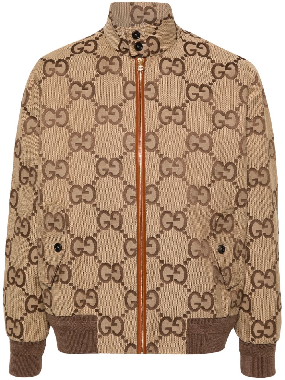 Gucci- Chaqueta de lona Jumbo GG